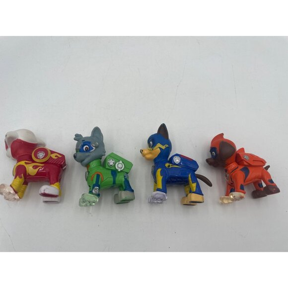 Paw Patrol Light Up Superhero Pups Figures Rocky & Marshall - Picture 13 of 16